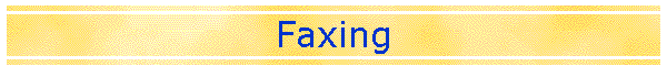 Faxing